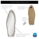 Ver imagem 4 de Espelho de Corpo Paris Bouclê 58cm X 160cm