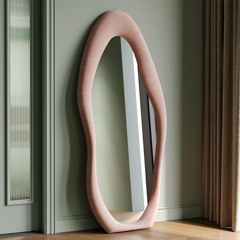 Espelho de Corpo Paris Veludo 58cm X 160cm