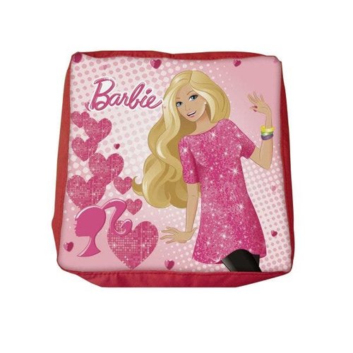 Guarda-Roupa Barbie 4 Portas Star Branco e Rosa Pura Magia