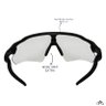 Óculos Ciclismo Oakley Radar Ev Path Matte Black Lens Clear - 5