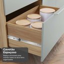 Ver imagem 2 de Cozinha 6 Peças Marquesa 9 Portas 6 Gavetas MDF 340cm Verde Nesher Móveis
