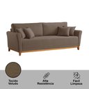 Ver imagem 5 de Sofá Fixo 210cm com Braço 10cm Brasil Meu Sofá Online