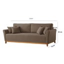 Ver imagem 2 de Sofá Fixo 210cm com Braço 10cm Brasil Meu Sofá Online