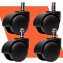 Ver imagem 1 de Pacote com 4 Rodízios de Alta Durabilidade - Troca Rápida!