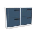 Ver imagem 2 de Sapateira Lisboa 4 Portas Azul/branco - Politorno