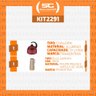 Chaleira Alumínio Paris 1,9l Antiaderente Vermelha com Bule Garrafa Térmica 1l Bege Tramontina - 2