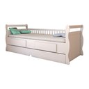 Ver imagem 1 de Cama Infantil Bicama Tesouro 2 Gavetas 100% Mdf Branco - Panorama Móveis