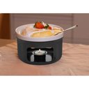 Ver imagem 2 de Aparelho de Fondue para Queijo Brie Prato de Cerâmica Porcenala com Espatula Entrada Aperitivo