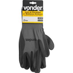 Luva poliamida/borracha niitrílica tamanho 9 ca34451 Vonder - 2