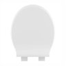 Tampa Vaso Assento Sanitário Oval Amortecedor Fecha Suave Branco Astra Tov2/sc - 4