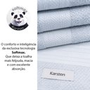 Ver imagem 4 de Jogo de Toalhas 4 Peças - Banho + Rosto 100 Algodão Empire Karsten - Emcompre
