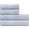 Jogo de Toalhas 4 Peças - Banho + Rosto 100 Algodão Empire Karsten - Emcompre - 2