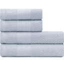 Ver imagem 2 de Jogo de Toalhas 4 Peças - Banho + Rosto 100 Algodão Empire Karsten - Emcompre