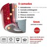 Caçarola 24 Cm Colorstone de Alumínio com Antiaderente e Tampa de Vidro, Volcano, Alu8655-vo, Euro H - 4