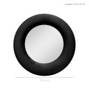 Ver imagem 3 de Espelho Decorativo Madrid Veludo 90cm Redondo