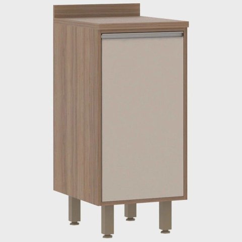 Balcão Cozinha 40 Cm 1 Porta Connect Lari Luciane Móveis