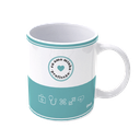 Ver imagem 2 de Caneca De Porcelana Profissões - Fisioterapia