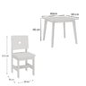 Conjunto Infantil Mesa com 2 Cadeiras Madeira de Pinus Sofia - 3