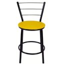 Ver imagem 1 de Banco Banqueta Baixa Cozinha Americana Balcao Area Gourmet:amarelo