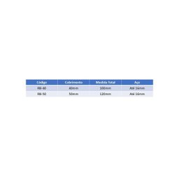Espaçador Rolete Pacote com 100und Rolete 50 - 3