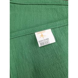 Kit 5 Pano de Prato Verde Bandeira Pé de Galinha 66cm X 38cm - 1