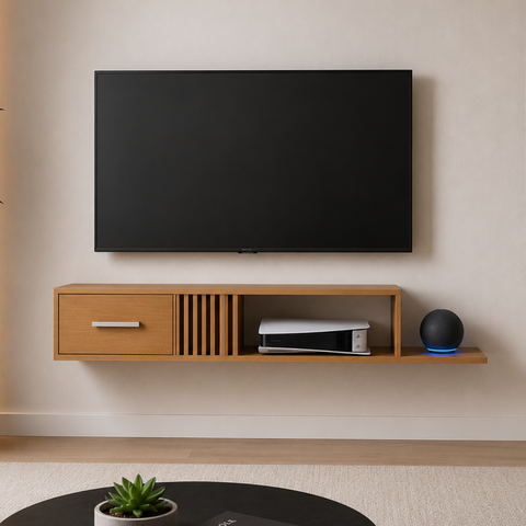 Rack para TV até 42 Polegadas para Quarto Mônaco - Freijó