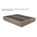 Ver imagem 4 de CONJUNTO: BOX + COLCHÃO HERVAL KOLN - MOLAS MAXSPRING KING 193X203X71