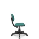 Ver imagem 2 de Cadeira Secretaria Giratoria Bolt - Tecido J.Serrano - Verde/Preto