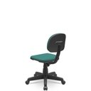 Ver imagem 3 de Cadeira Secretaria Giratoria Bolt - Tecido J.Serrano - Verde/Preto