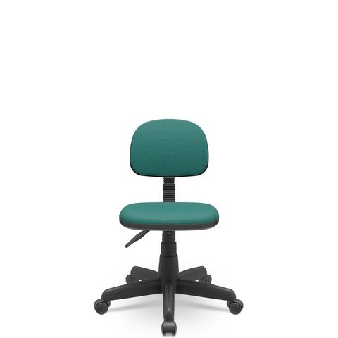 Cadeira Secretaria Giratoria Bolt - Tecido J.Serrano - Verde/Preto