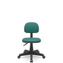 Ver imagem 1 de Cadeira Secretaria Giratoria Bolt - Tecido J.Serrano - Verde/Preto
