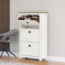 Ver imagem 2 de Sapateira 3 Gavetas Topázio 100% Madeira Maciça