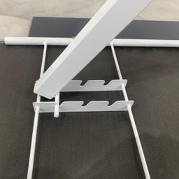 Tábua de Passar Roupa Dobrável e Regulável Reforçada Branca Fortmix - 7