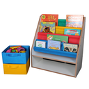 Ver imagem 2 de Porta Livros Infantil Decorativo Montessori com 2 Caixas