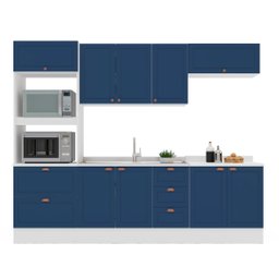 Cozinha Pérola com Rodapé 5 Peças Torre Quente Aéreo 3 Portas Balcão 120 Balcão 80 e Basculante Yesc - 3 Cozinha Pérola com Rodapé 5 Peças Torre Quente Aéreo 3 Portas Balcão 120 Balcão 80 e Basculante Yesc - 3