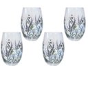 Ver imagem 1 de Jogo 4 Copo Redondo Longo para Drink Água e Suco 465ml - Lavanda