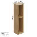 Ver imagem 4 de Módulo 45x180 1 Porta 1 Kit Prateleira Frame CabeCasa MadeiraOriginals