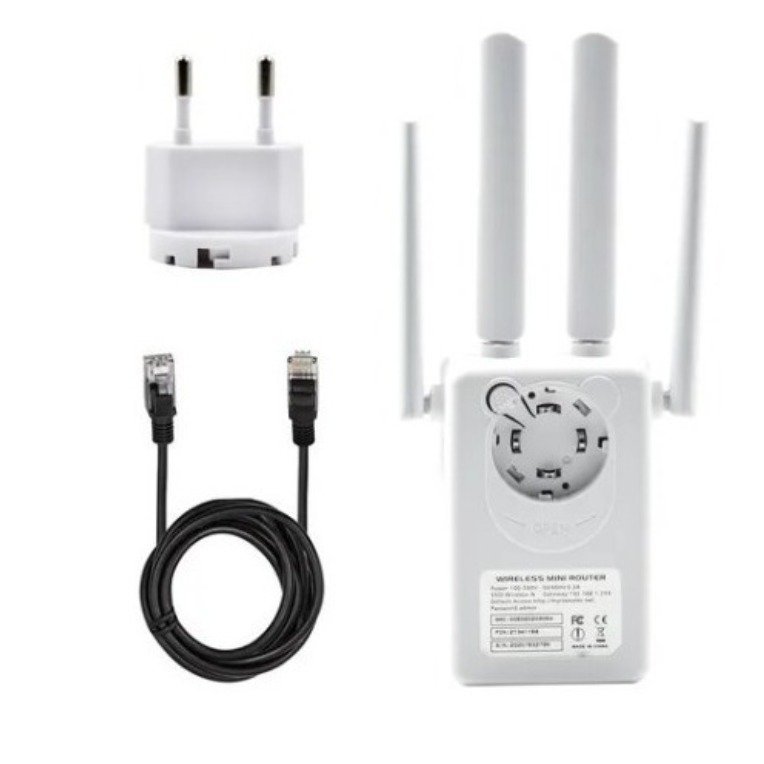 Repetidor Roteador Wifi Amplificador de Sinal wireless 4 Antenas 1200mbps Lv-wr09 - 2