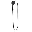 Ver imagem 2 de Ducha Manual Redonda em Abs C/ Desviador Preto Fosco