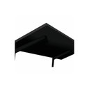 Ver imagem 3 de Mesa Dobrável Prat-k Retangular 1,5x40x60cm Preta Fosca Moderna Prat-k