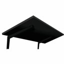 Ver imagem 1 de Mesa Dobrável Prat-k Retangular 1,5x40x60cm Preta Fosca Moderna Prat-k