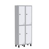 Armário Locker Guarda Volume Aço Light 4 portas 69x179,5cm com prateleira interna - 2