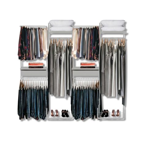 Closet Aramado - Linear Clr373 Gav Corcor, Tamanhocor:branco;tamanho:2,50