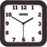Relógio de Parede Ambiente Ref: 1912-145 Preto Quadrado - 1