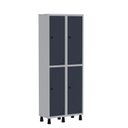 Ver imagem 2 de Armário Locker Guarda Volume Aço Light 4 portas 69x179,5cm com prateleira interna