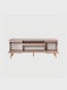 Ver mais imagens de Rack para TV com Painel e Prateleira 150cm Retro MDF Rosa Dallas - On Móveis