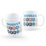 Caneca de Café Personalizada Criptomoedas Investidores:Vermelho - 2
