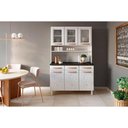 Ver imagem 7 de Cozinha Modulada Telasul Mirage New Kit Aço 6 Portas e 3 Gavetas 120cm Branco-telasul