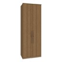 Ver imagem 1 de Guarda Roupa Modulado 02 Portas 234cm Setiba - Carvalho/jequitibá