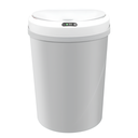 Ver imagem 1 de Lixeira Automática Cinza com Sensor Inteligente À Prova D'água 12l, sem Toque, Recarregável Via Usb